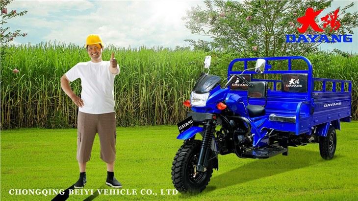 3 Wheel Cargo Motorcycle with Passenger Seat​ factory
