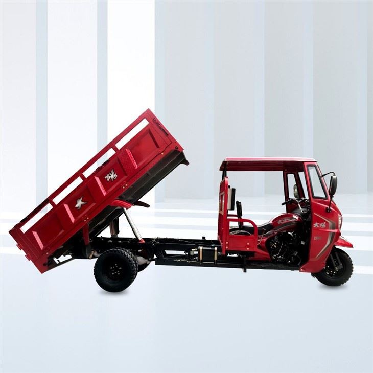 3 Tons Diesel Engine Agricultural Dump Tricycle with Self-Dumping Carrier