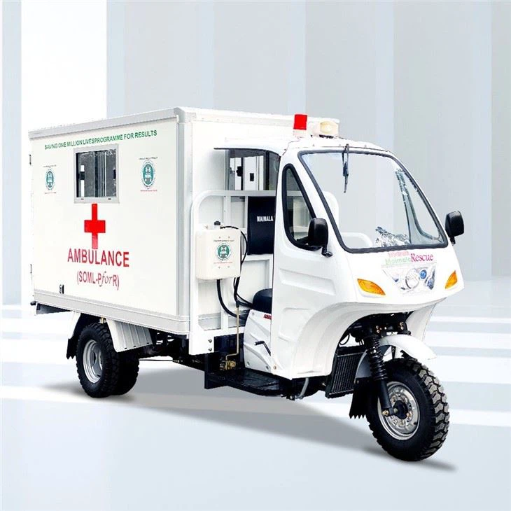 Semi Cabin Ambulance 200cc Tricycle