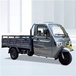 Closed Cabin Big Cargo Box Motorized Tricycle