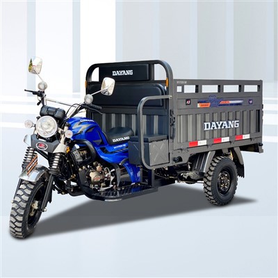 200cc Air-Cooled Engine Hydraulic Dump Tricycle Three-Wheel Motorcycle Cargo Tricycle