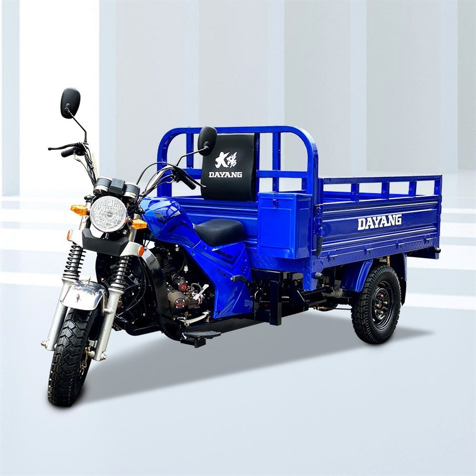 Three-Wheeled Motorcycle Cargo Tricycle