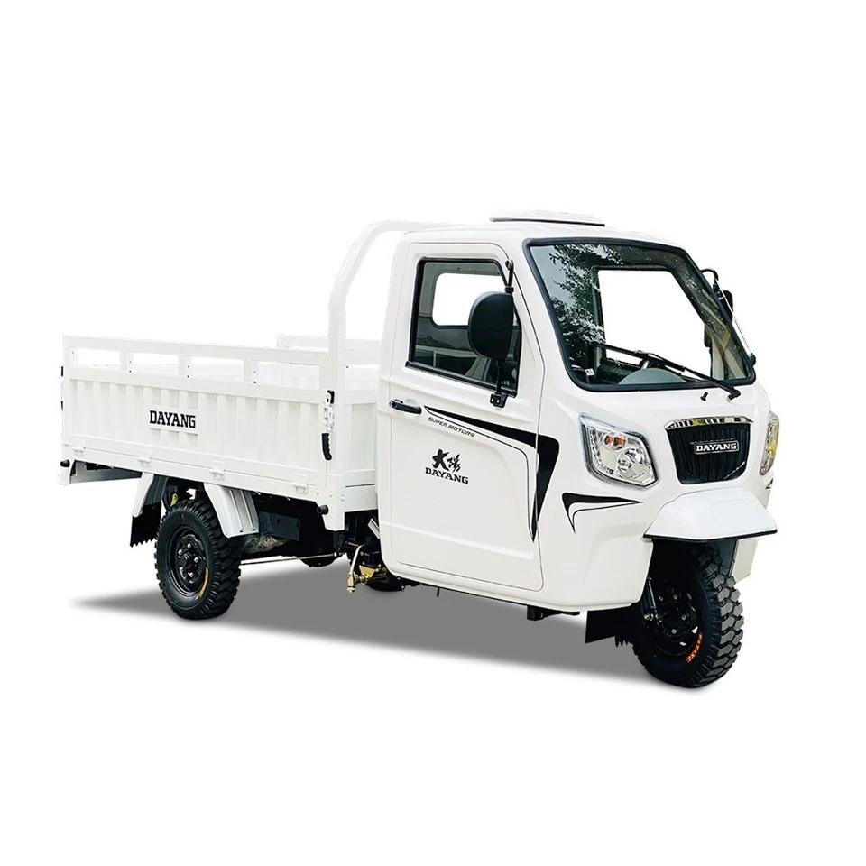 Water-Cooled Gasoline Tricycle For Heavy Load Transport